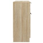 vidaXL Komoda dub sonoma 60x30x70 cm spracované drevo – Obrázok 6