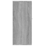 vidaXL Komoda sivý dub sonoma 88x30x70 cm spracované drevo – Obrázok 6
