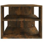 vidaXL Konferenčný stolík dymový dub 100x50x40 cm spracované drevo – Obrázok 4