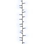 vidaXL Kompaktná LED reťaz, 3000 diód, modrá 65 m, PVC – Obrázok 2