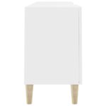 vidaXL TV stolík biely 150x30x50 cm spracované drevo – Obrázok 7