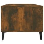 vidaXL Konferenčný stolík dymový dub 102x50x40 cm spracované drevo – Obrázok 7