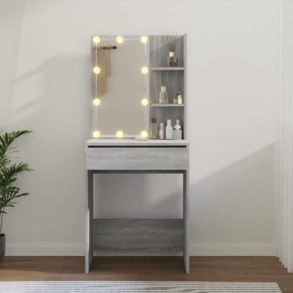 VXL8720287087236_g_en_hd_10.jpg vidaXL Toaletný stolík s LED sivý dub sonoma 60x40x140 cm – Obrázok 12