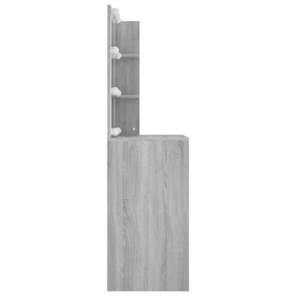 VXL8720287087236_g_en_hd_4.jpg vidaXL Toaletný stolík s LED sivý dub sonoma 60x40x140 cm – Obrázok 6