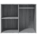 vidaXL Kozmetická skrinka sivý dub sonoma 80x40x65 cm spracované drevo – Obrázok 3