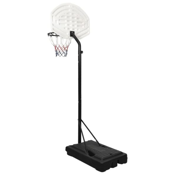 vidaXL Basketbalový stojan biely 237-307 cm polyetén – Obrázok 4