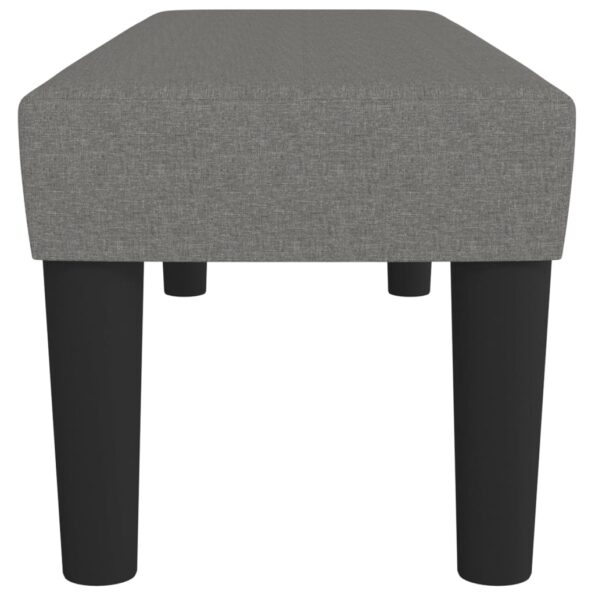 VXL8720287154891_g_en_hd_2.jpg vidaXL Lavička tmavosivá 100x30x30 cm látka – Obrázok 4