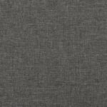 vidaXL Lavička tmavosivá 100x30x30 cm látka – Obrázok 6