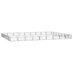 vidaXL Ohrádka pre psov 32 panelov čierna 100x50 cm práškovaná oceľ