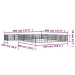 vidaXL Ohrádka pre psov 16 panelov čierna 100x50 cm práškovaná oceľ – Obrázok 6