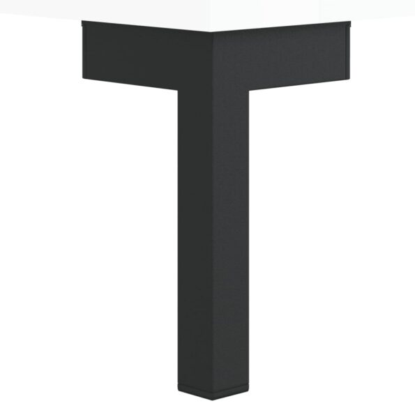 vidaXL TV skrinka lesklá biela 80x36x50 cm spracované drevo – Obrázok 10