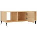 vidaXL Konferenčný stolík dub sonoma 102x50x40 cm kompozitné drevo – Obrázok 7