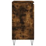 vidaXL Komoda dymový dub 60x35x70 cm spracované drevo – Obrázok 7