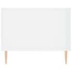 vidaXL Konferenčný stolík lesklý biely 90x50x40 cm spracované drevo – Obrázok 7