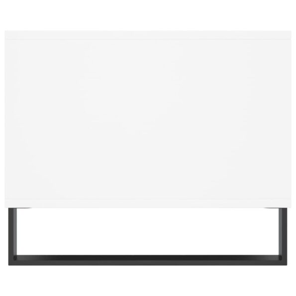 vidaXL Konferenčný stolík biely 90x50x40 cm kompozitné drevo – Obrázok 7