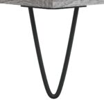 vidaXL Lavička na topánky, sivá sonoma 102x35x55 cm, kompozitné drevo – Obrázok 9