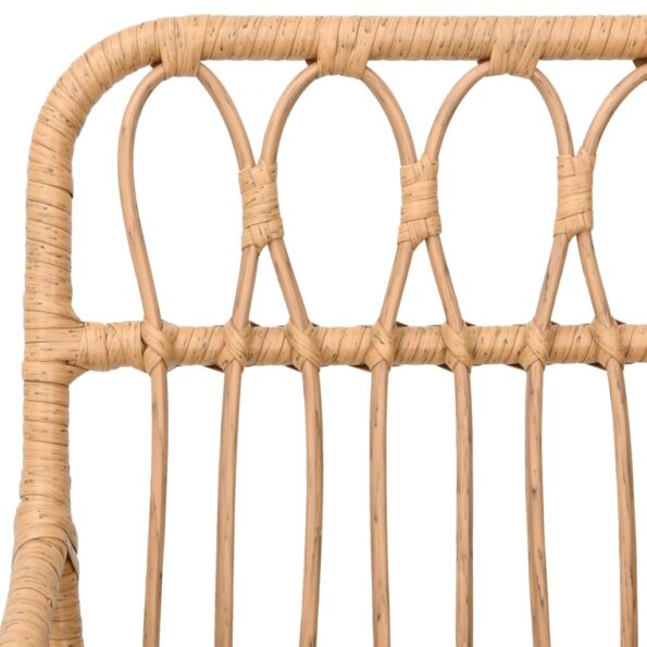 vidaXL Záhradné stoličky 2 ks s opierkami rúk 56x64x80 cm PE Rattan – Obrázok 7