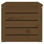 vidaXL Úložný box medovo-hnedý 89x36,5x33 cm masívna borovica – Obrázok 7