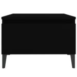 vidaXL Bočný stolík čierny 50x46x35 cm spracované drevo – Obrázok 6