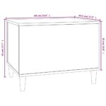 vidaXL Konferenčný stolík sivý sonoma 60x44,5x45 cm spracované drevo – Obrázok 10