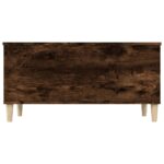 vidaXL Konferenčný stolík dymový dub 90x44,5x45 cm spracované drevo – Obrázok 7