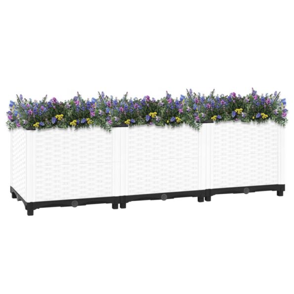 vidaXL Vyvýšený záhon 120x40x38 cm polypropylén – Obrázok 2