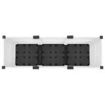 vidaXL Vyvýšený záhon 120x40x38 cm polypropylén – Obrázok 6