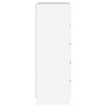 vidaXL Zásuvková skrinka biela 60x36x103 cm spracované drevo – Obrázok 8