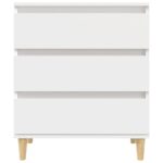 vidaXL Komoda biela 60x35x70 cm spracované drevo – Obrázok 6