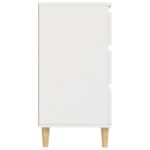 vidaXL Komoda biela 60x35x70 cm spracované drevo – Obrázok 8