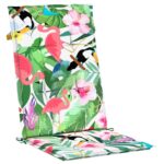 vidaXL Vankúše na vysoké stoličky 4 ks rôznofarebné látka – Obrázok 4