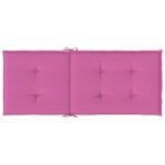 vidaXL Vankúše na vysoké stoličky 4 ks ružové látka – Obrázok 6