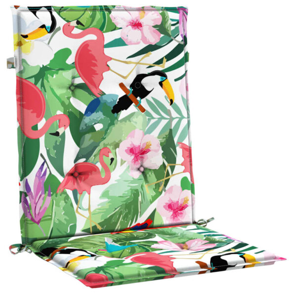 vidaXL Podušky na nízke stoličky 6 ks viacfarebné látka – Obrázok 4