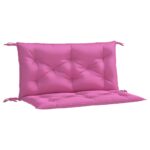 vidaXL Podložky na záhradnú lavičku 2 ks čierne 100x50x7 cm látka – Obrázok 2