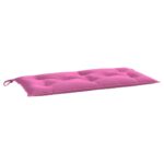vidaXL Podložky na záhradnú lavičku 2 ks čierne 100x50x7 cm látka – Obrázok 4