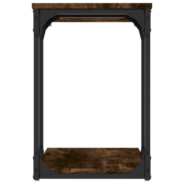 vidaXL Príručný stolík dymový dub 50x35x52 cm spracované drevo – Obrázok 6