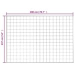 vidaXL Záťažová prikrývka modrá 137x200 cm 6 kg látka – Obrázok 6