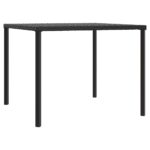 vidaXL 2-dielna záhradná jedálenská sada s podložkami sivá polyratan – Obrázok 5