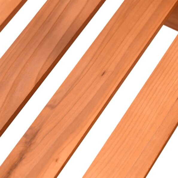 vidaXL Stojan na kvetiny s kolieskami 110x25x115 cm masívna jedľa – Obrázok 7