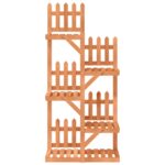 vidaXL Stojan na kvetiny 60x25x130 cm masívna jedľa – Obrázok 4