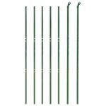 vidaXL Drôtený plot zelený 1,4x10 m – Obrázok 3