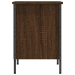 vidaXL Botník hnedý dub 38x35x50 cm kompozitné drevo – Obrázok 5