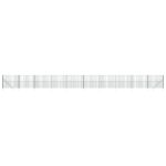 vidaXL Drôtený plot s kotviacimi hrotmi zelený 1,8x25 m – Obrázok 2