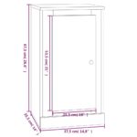 vidaXL Komoda biela 37,5x35,5x67,5 cm kompozitné drevo – Obrázok 11