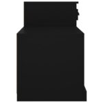 vidaXL Botník čierny 100x42x60 cm kompozitné drevo – Obrázok 7