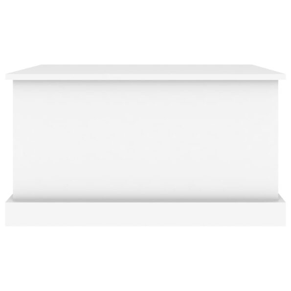 vidaXL Úložný box biely 70x40x38 cm spracované drevo – Obrázok 6