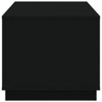 vidaXL Konferenčný stolík čierny 102x50x44 cm kompozitné drevo – Obrázok 8