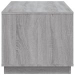 vidaXL Konferenčný stolík sivý sonoma 102x50x44 spracované drevo – Obrázok 8