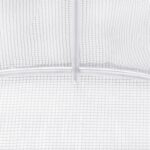 vidaXL Fóliovník s oceľovým rámom biely 8 m² 4x2x2 m – Obrázok 9