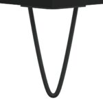 vidaXL Komoda čierna 69,5x34x90 cm kompozitné drevo – Obrázok 11
